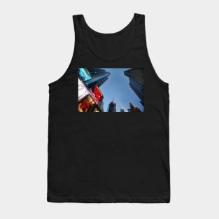 The lights of Times Square at twilight, NYC Tank Top